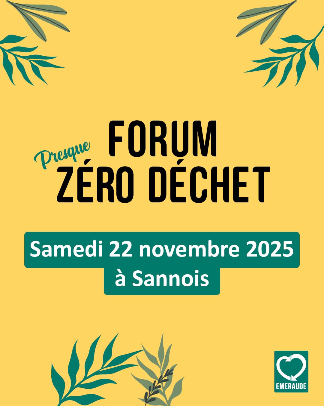 forum presque zero dechet 2025 à sannois